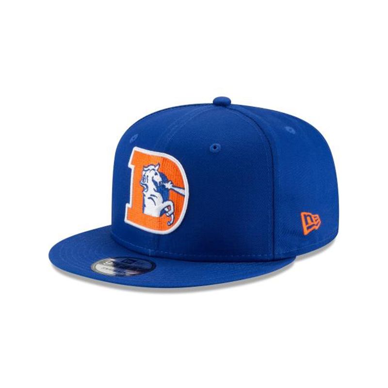 NFL Denver Broncos Basic 9Fifty Snapback (WBP7965) - Blue New Era Caps